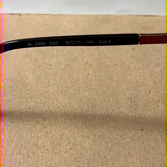 Balmain Paris sunglasses bronze-brown color New - Picture 3 of 10